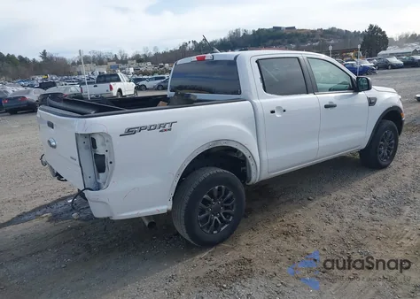 2020 Ford Ranger Xlt z USA, uszkodzony, nr VIN 1FTER4FH3LLA37367